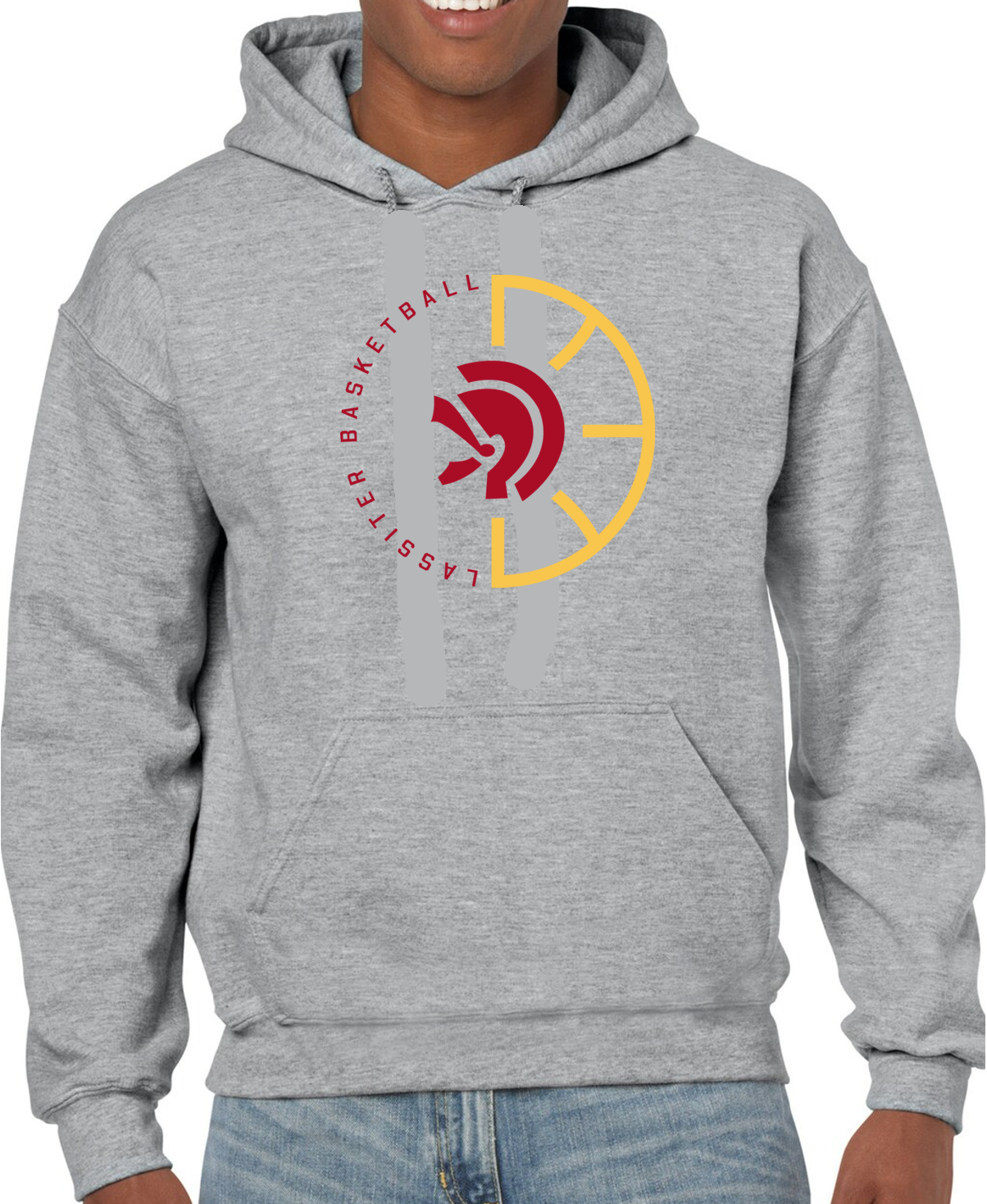 Lassiter Basketball Cotton Hoodie Sweatshirt