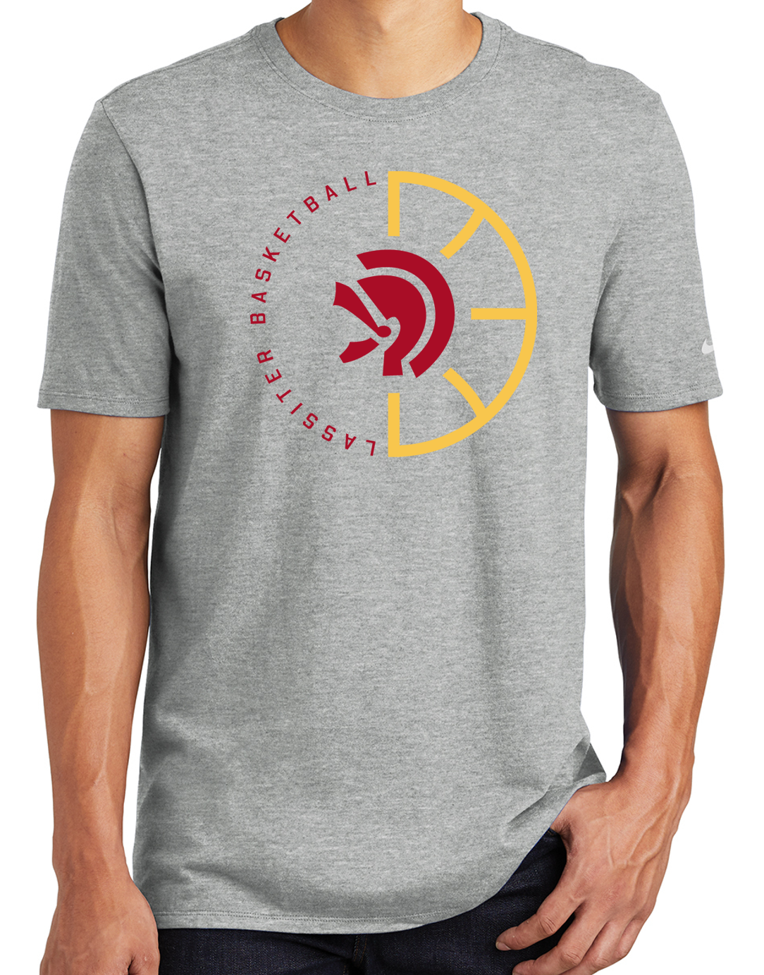 Lassiter Basketball Nike Short Sleeve Cotton T-Shirt