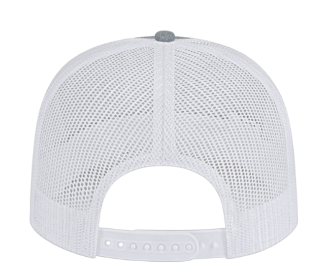 Lassiter Baseball Flexfit Premium Trucker Grey Adjustable Hat