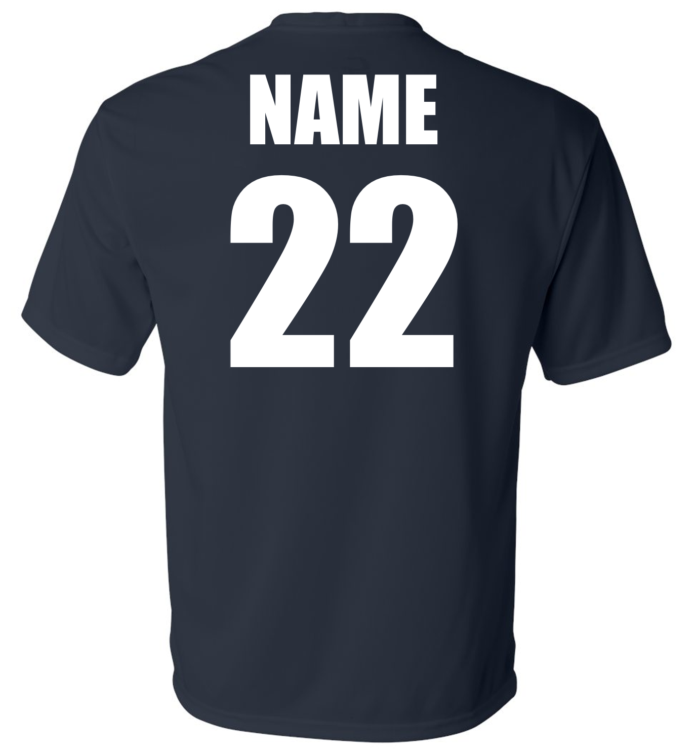 Aces Baseball Diamond Navy Short Sleeve Dri-fit T-shirts w/ Personalization