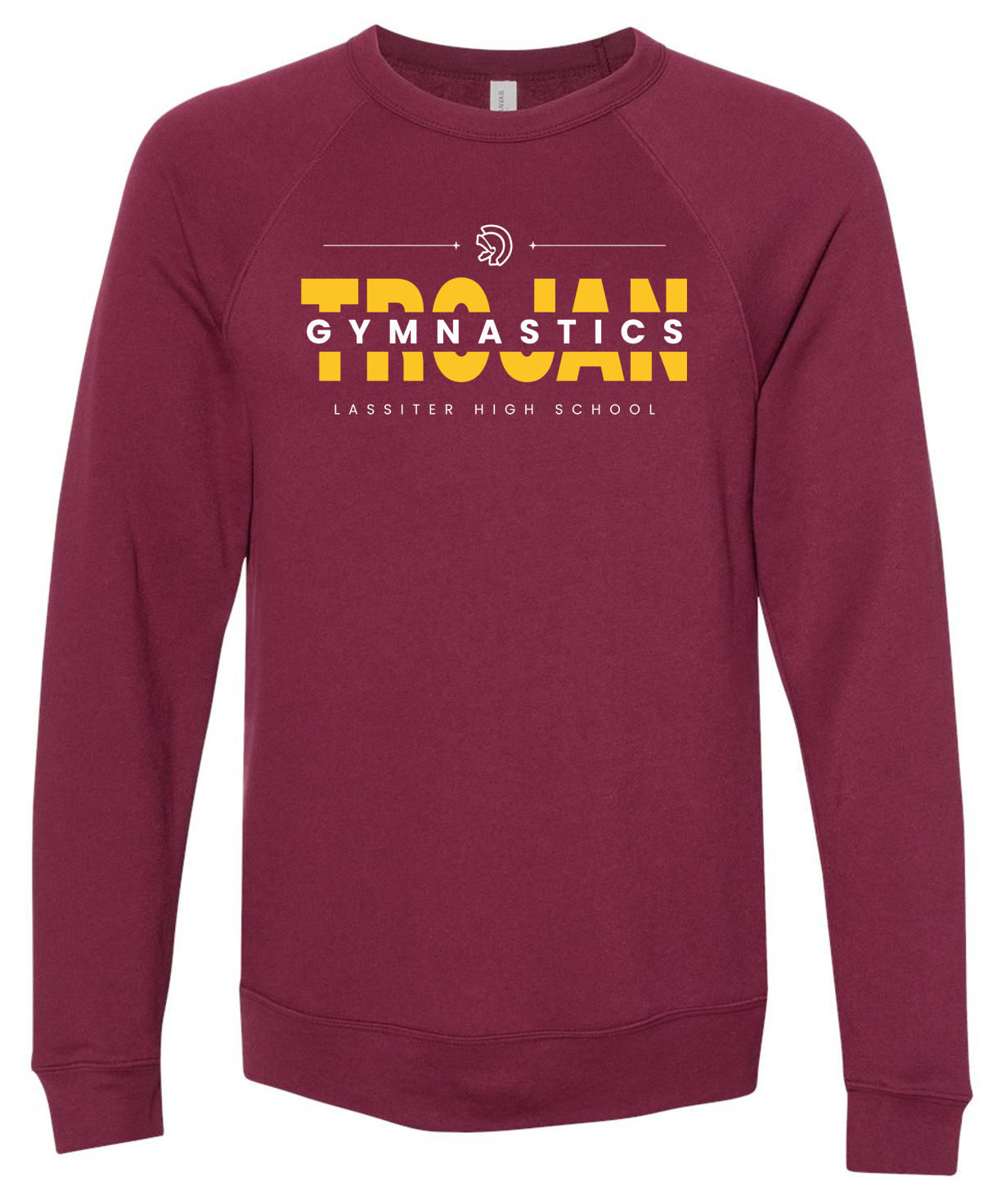 Lassiter Gymnastics Bella & Canvas Crewneck Sweatshirt