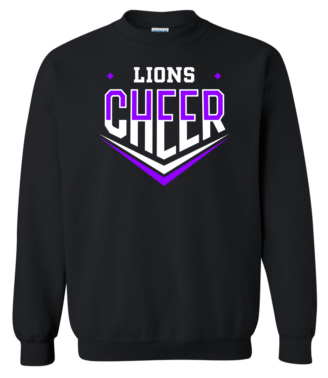 TCS 5/6 Trinity Lions Cheer Crewneck Sweatshirt with Personalization *REQUIRED*