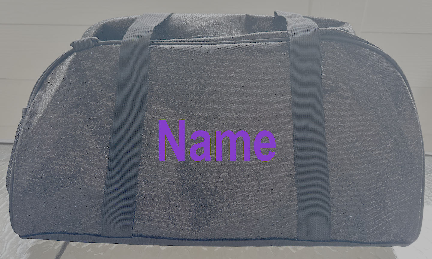 TCS 5/6 Cheer Black Glitter Tote Bag *REQUIRED*
