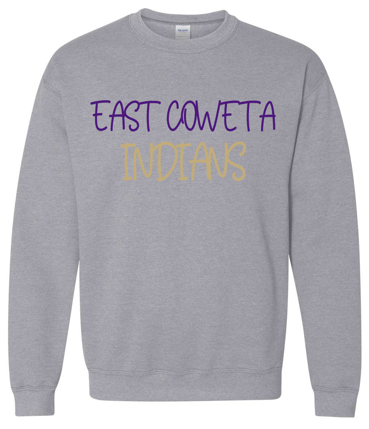 EC High Volleyball 3D Puff Crewneck Sweatshirt