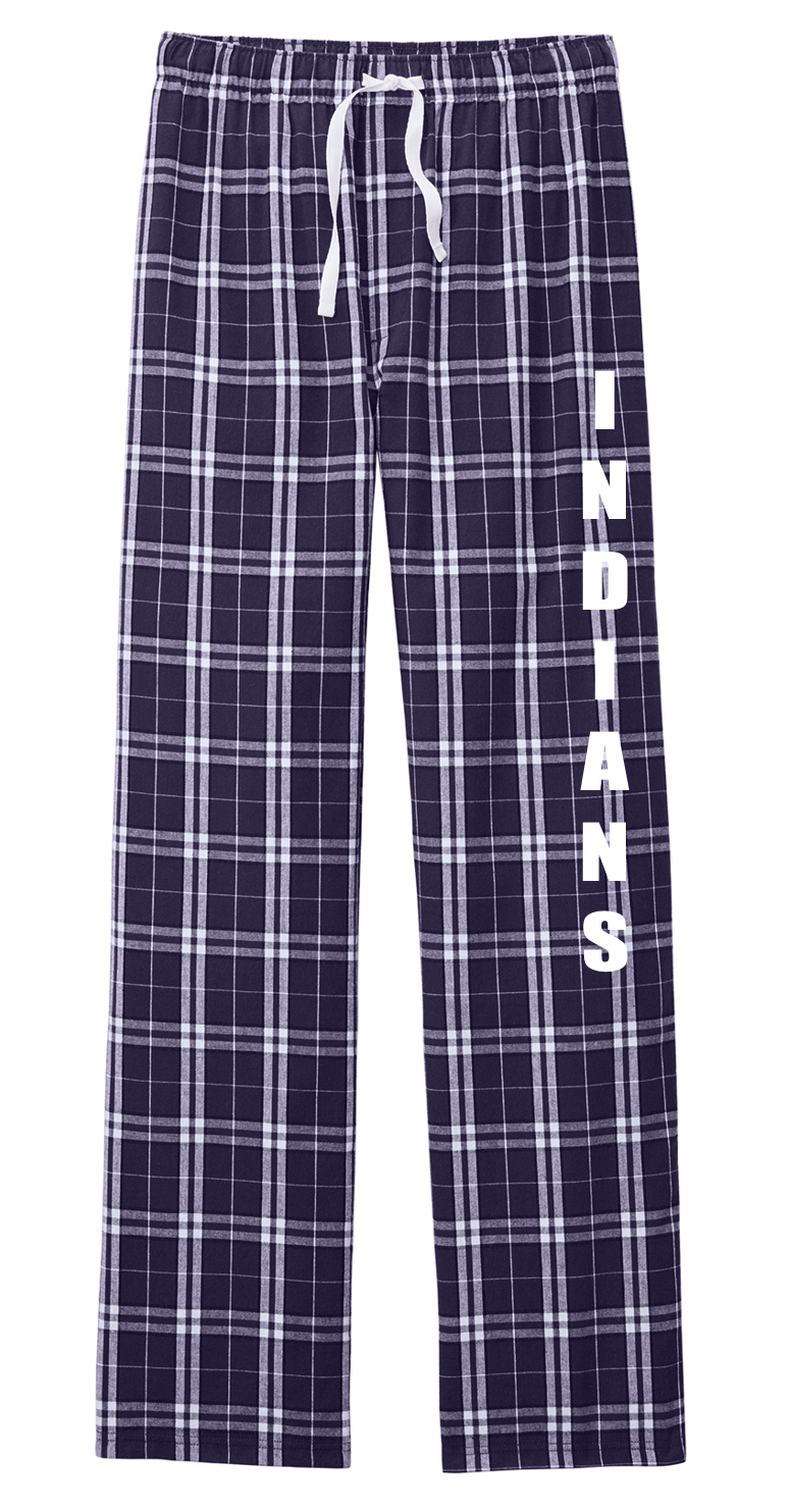 EC Middle Flannel Plaid Pants