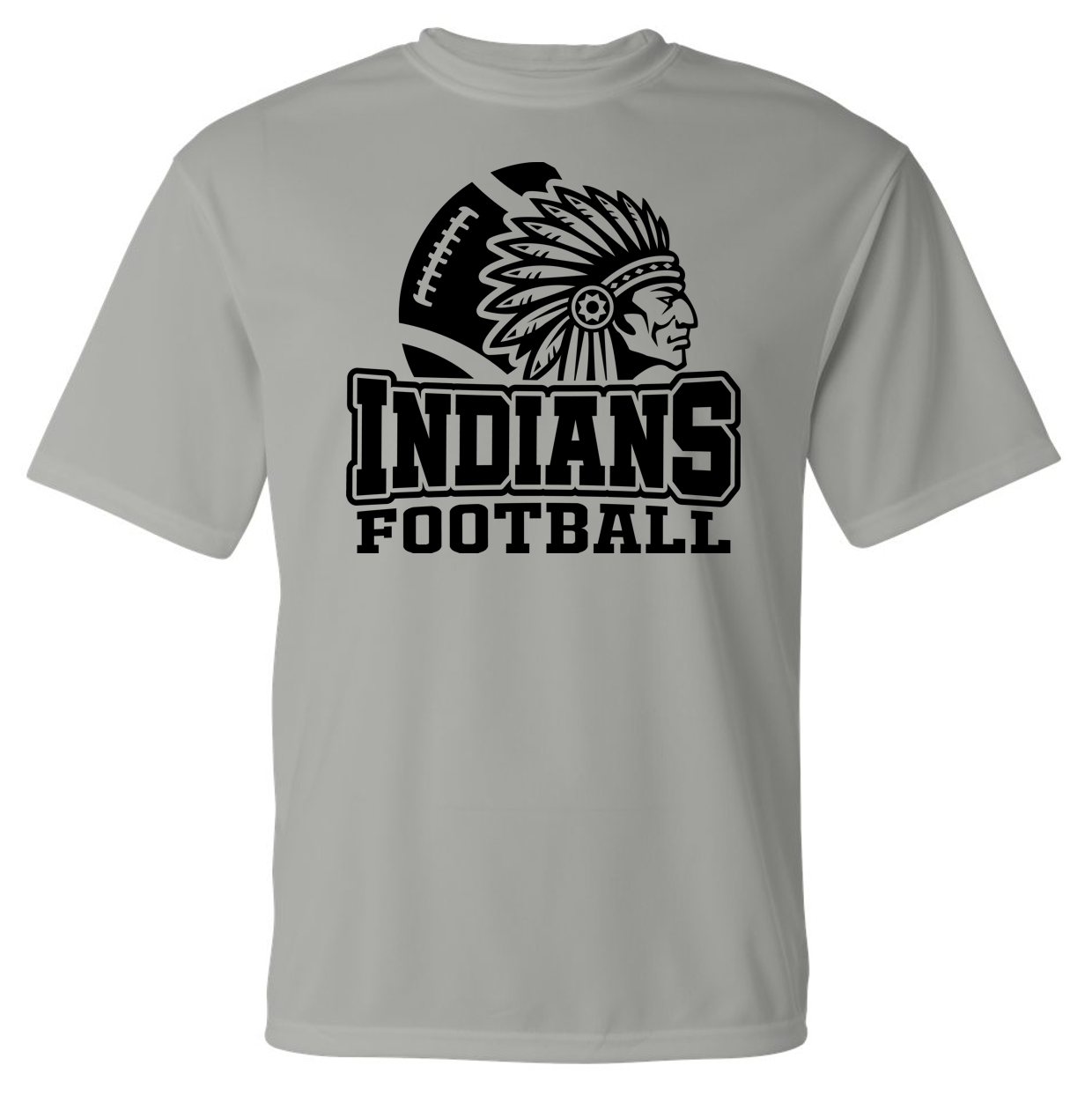EC Middle Indians Football Short Sleeve Dri-Fit T-Shirt