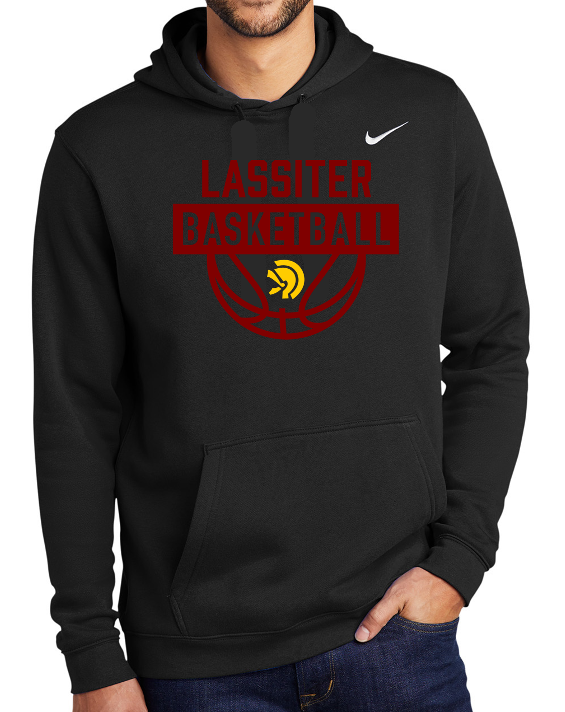 Lassiter Basketball Nike Cotton Hoodie Sweatshirt