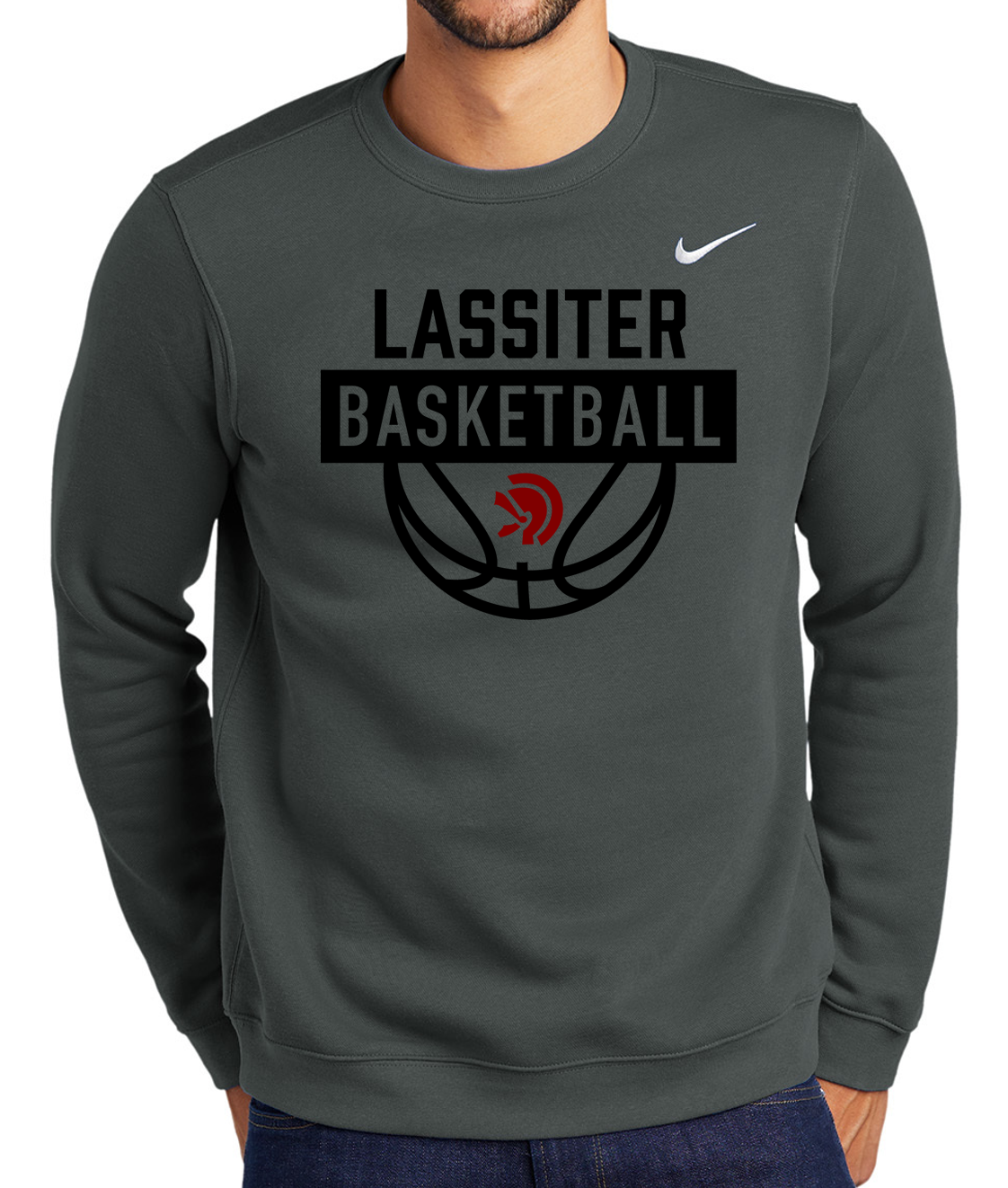 Lassiter Basketball Nike Adult Crewneck Sweatshirt