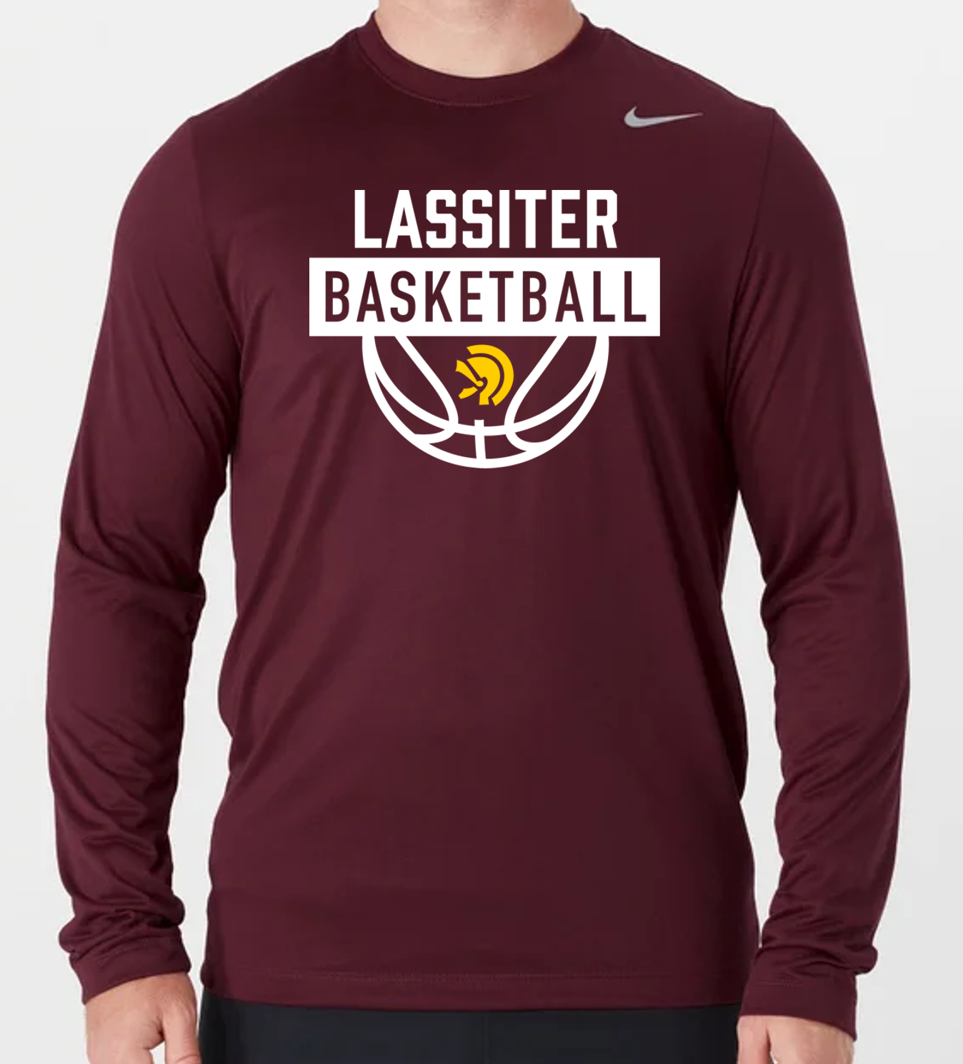 Lassiter Basketball Nike Long Sleeve Dri-Fit T-Shirt