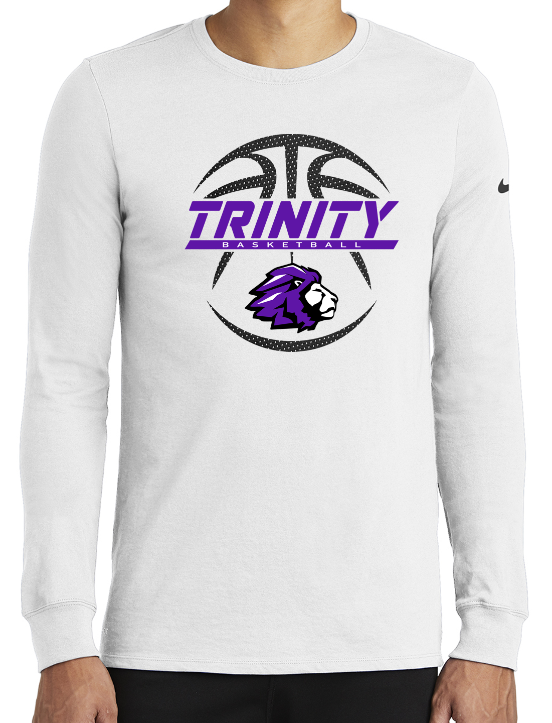 TCS Basketball REQUIRED Nike Long Sleeve Dri Fit T Shirt
