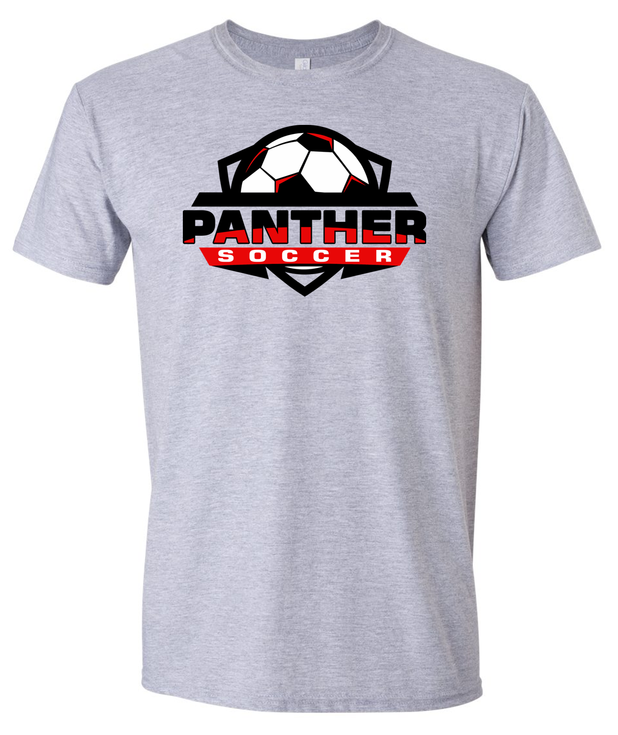 Lagrange Panthers Soccer Ball Short Sleeve Cotton T-shirts