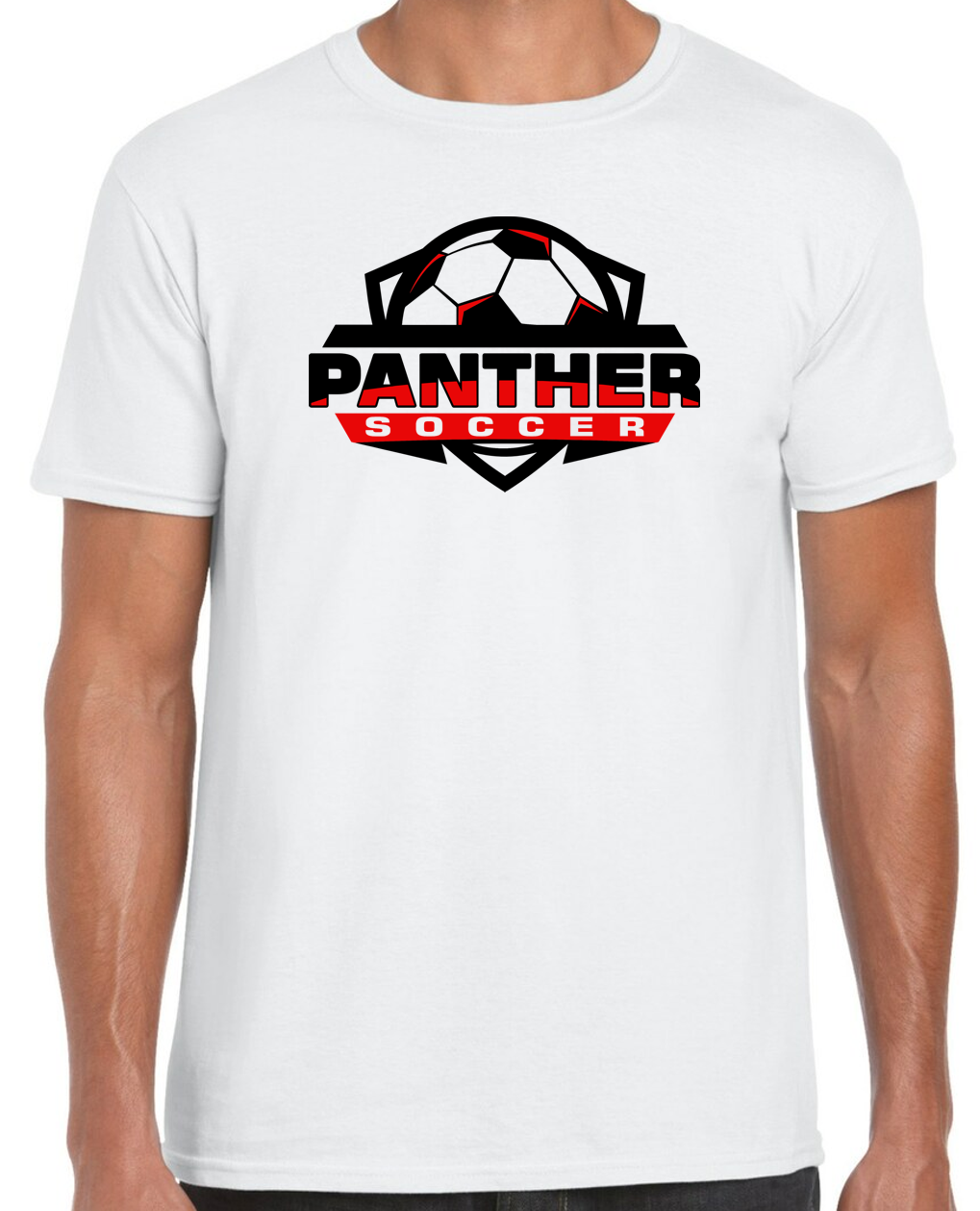 Lagrange Panthers Soccer Ball Short Sleeve Cotton T-shirts