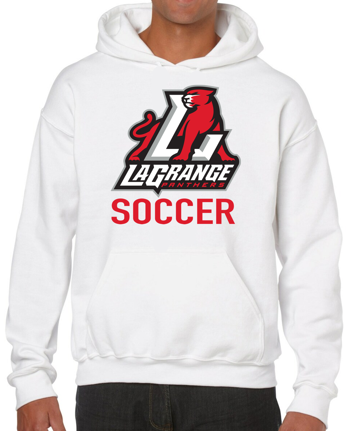 Lagrange Panthers Soccer Logo Cotton Hoodie Sweatshirt