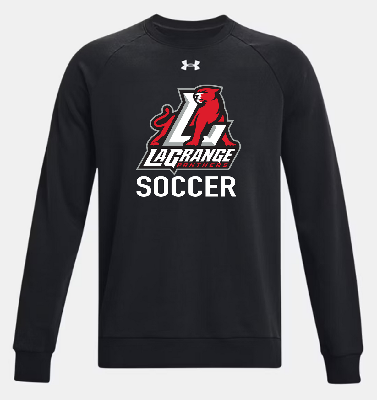 Lagrange Panthers Soccer Logo Under Armour Crewneck Sweatshirt