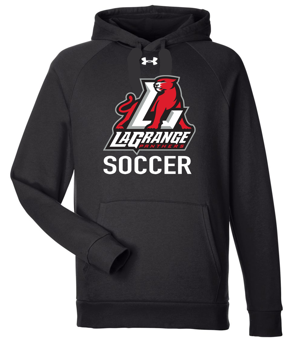 Lagrange Panthers Soccer Logo Under Armour Cotton Hoodie Sweatshirt