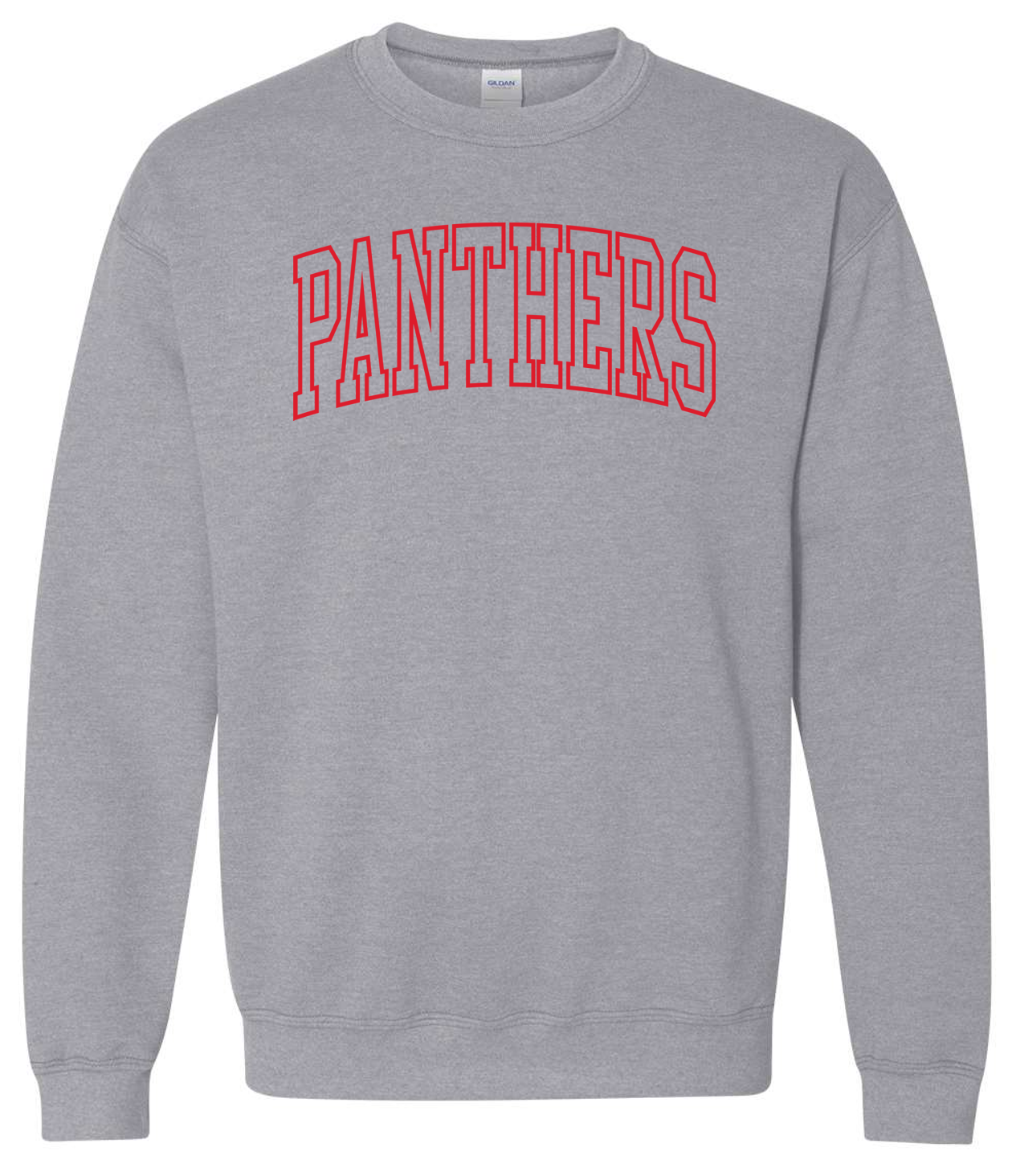 Lagrange Panthers Varsity Outline Crewneck Sweatshirt
