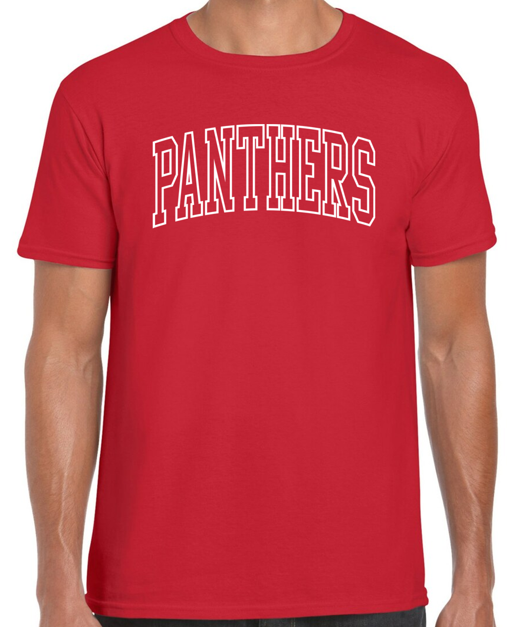 Lagrange Panthers Varsity Outline Short Sleeve Cotton T-shirts