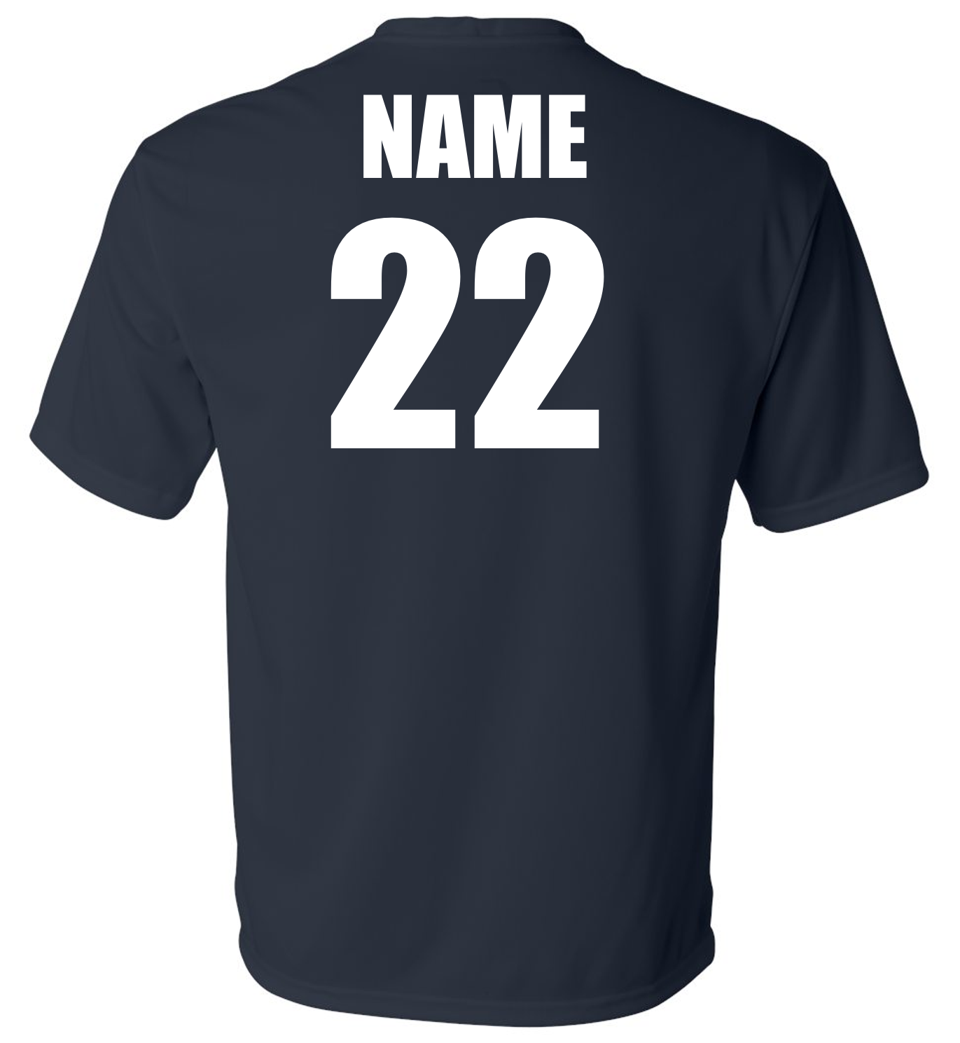 Smokies Baseball Navy Short Sleeve Dri-fit T-shirts w/ Personalization