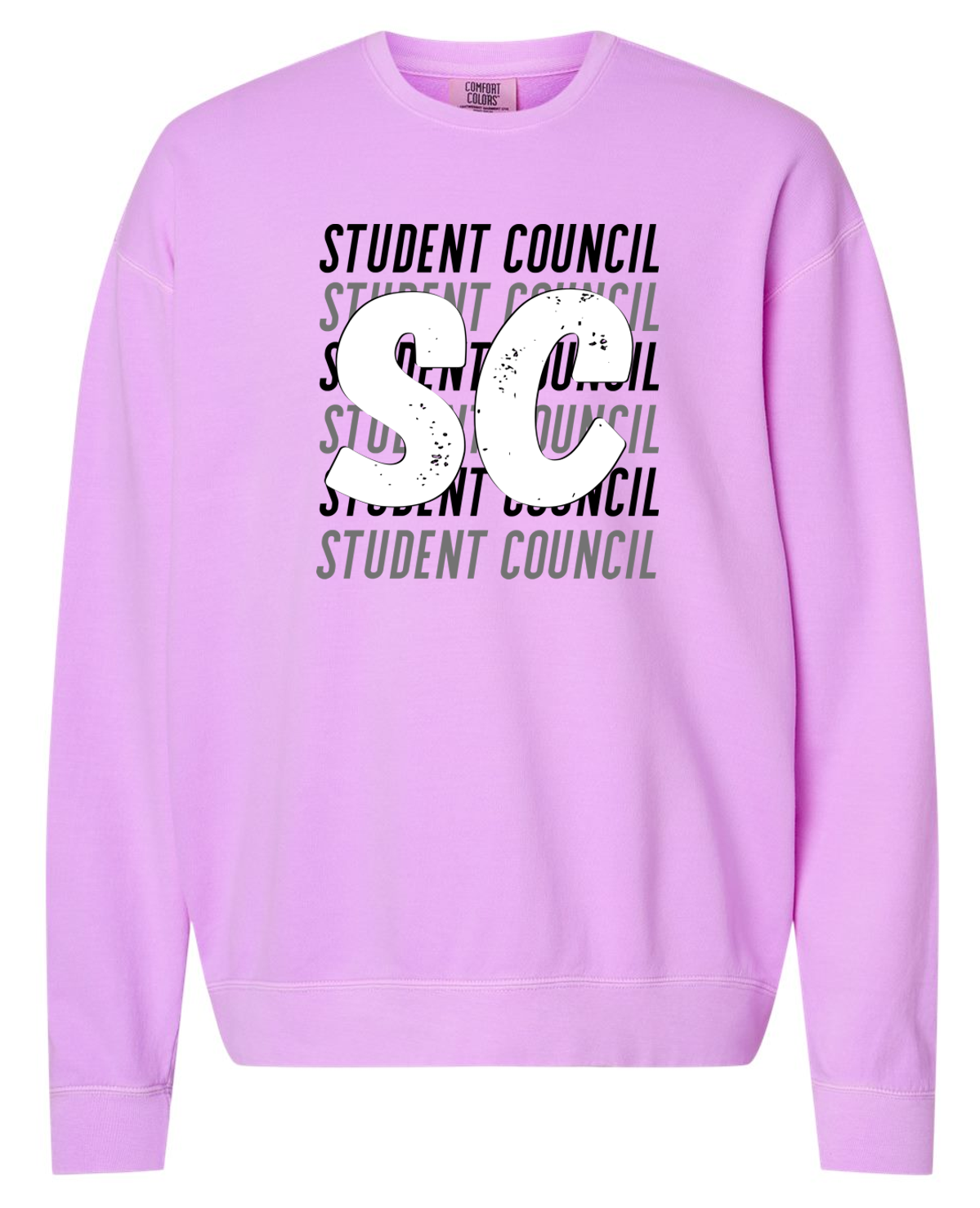 TCS Student Council Comfort Colors Crewneck 2026-2027 *OPTIONAL*