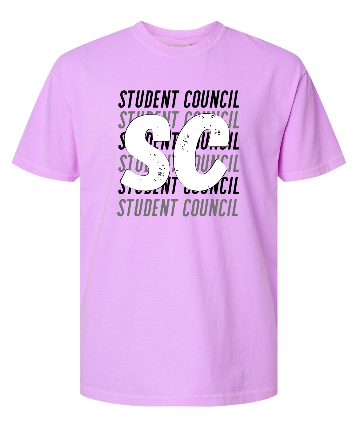 TCS Student Council Comfort Colors Short Sleeve T-Shirt 2026-2027 *REQUIRED*