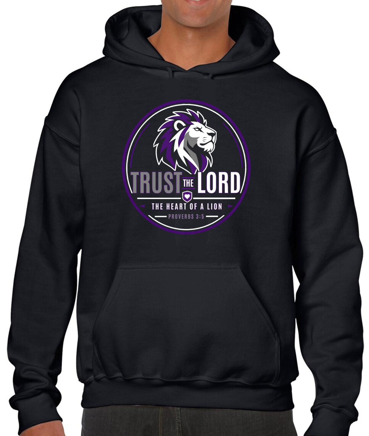TCS Middle School & Upper Elementary Trust The Lord Logo Cotton Hoodie