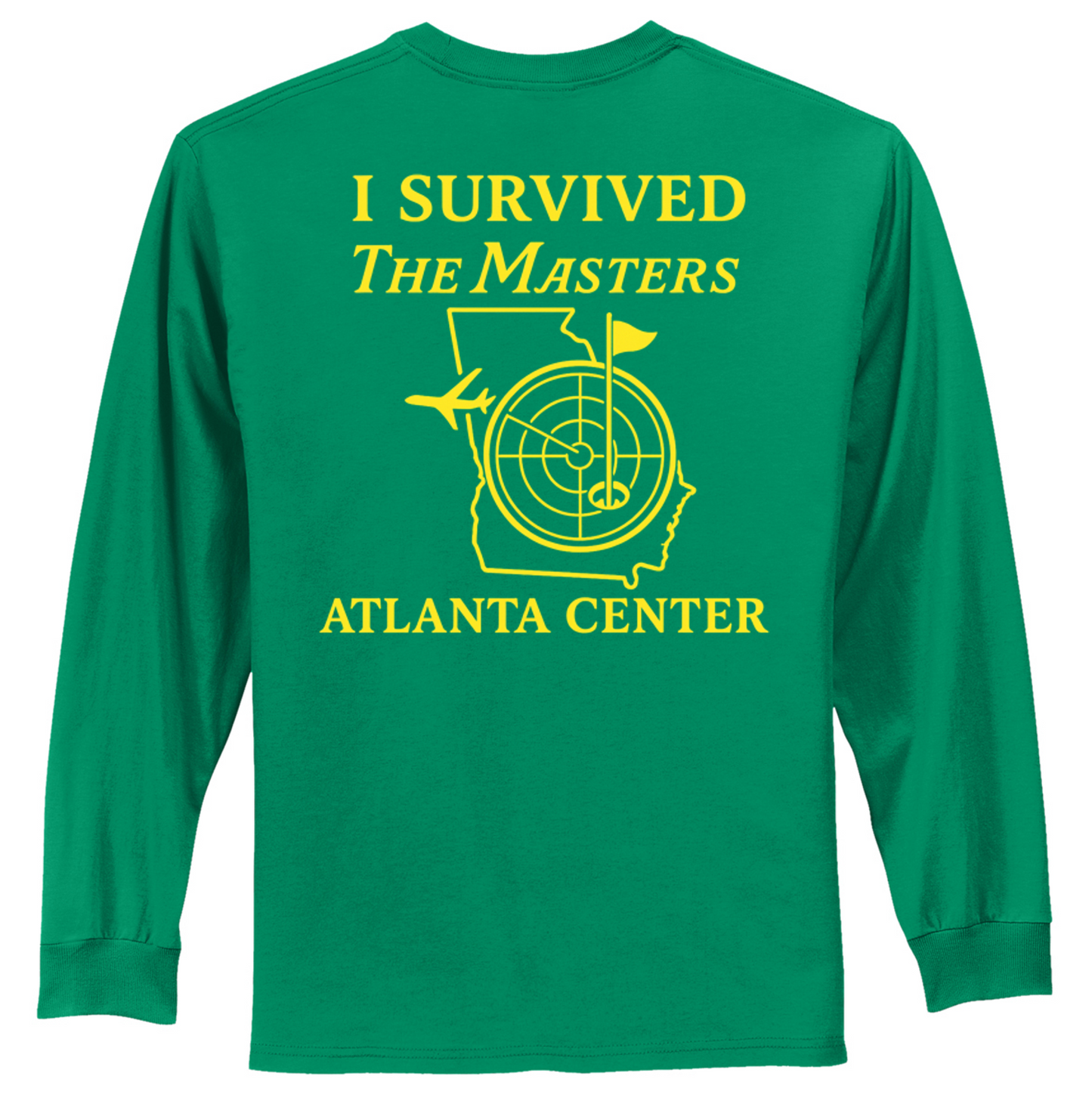 Atlanta Center Golf Long Sleeve Cotton T-shirts
