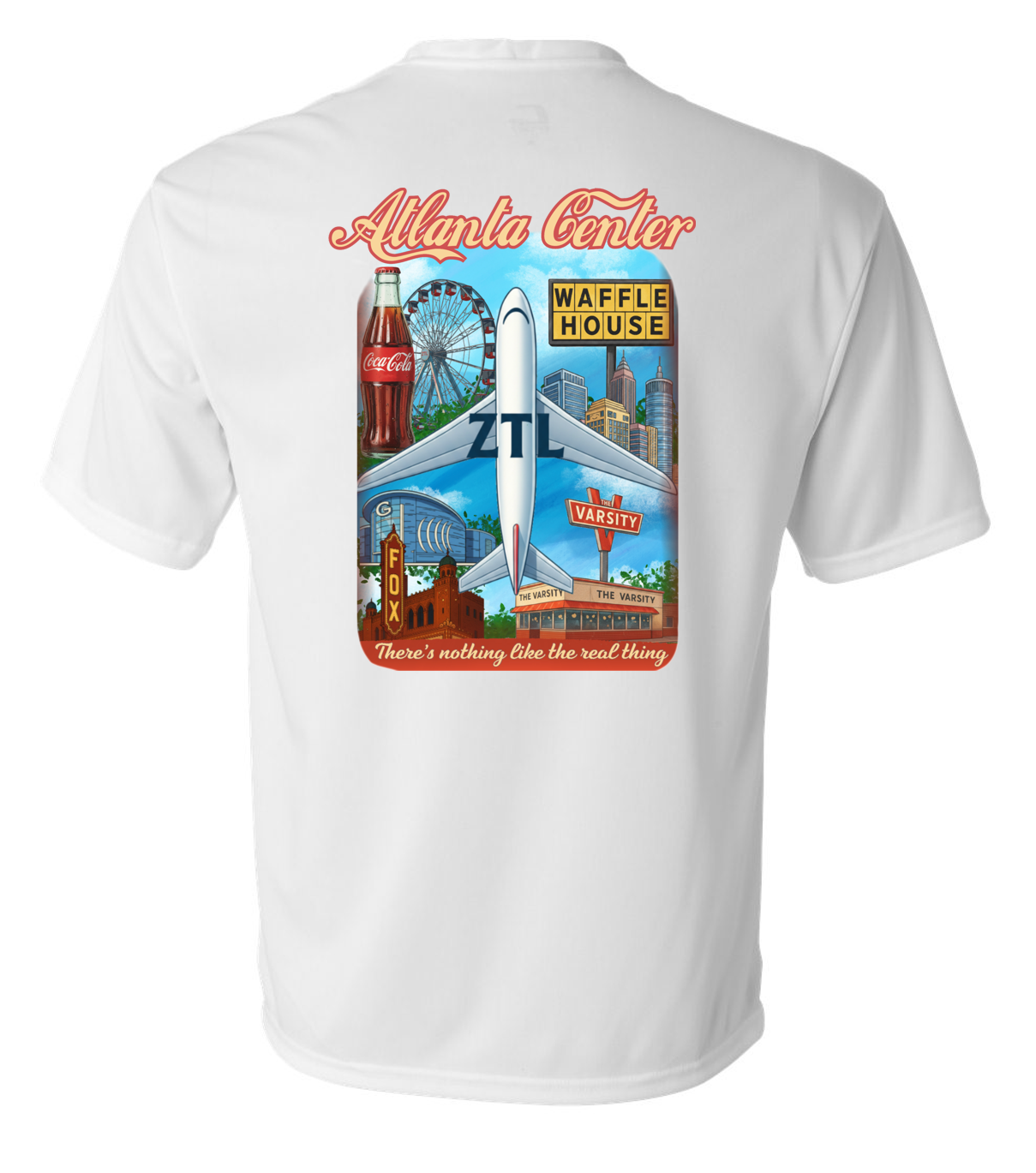 Atlanta Center Skyline Short Sleeve Dri-Fit T-Shirt