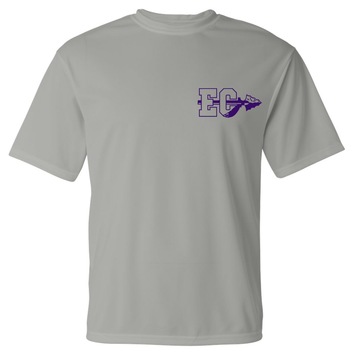 EC Middle Logo w/ Arrow Short Sleeve Dri-Fit T-Shirt