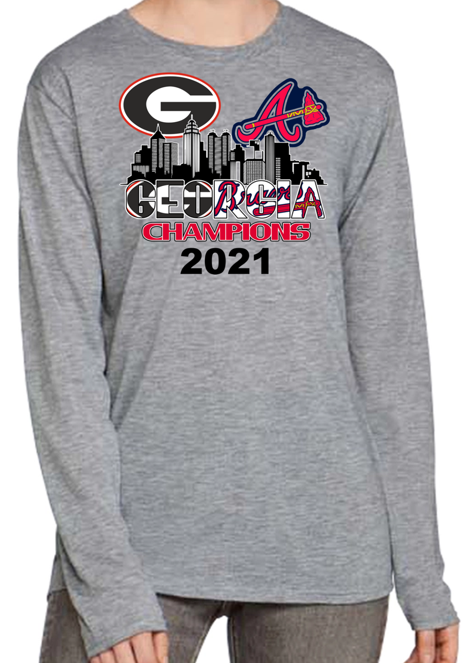 braves and uga championship shirt