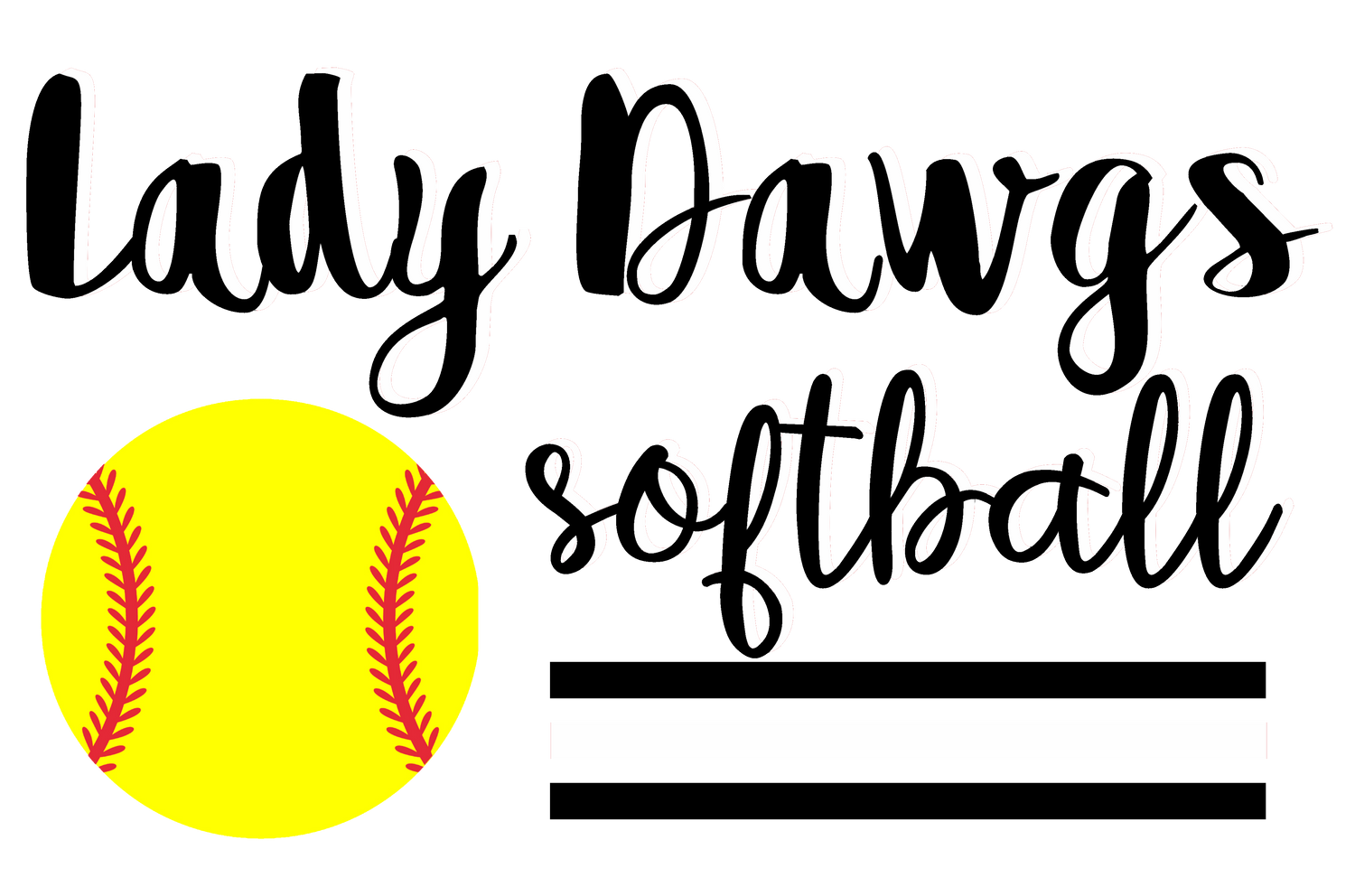 Lady Dawgs Softball Apparel