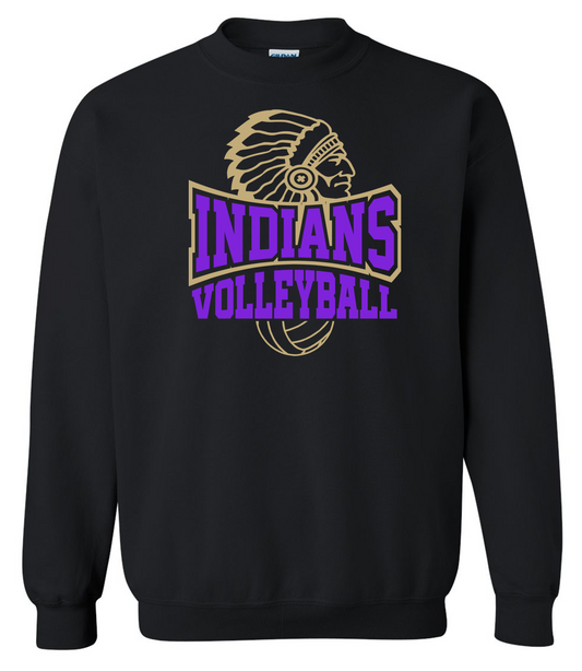 EC Middle Volleyball Crewneck Sweatshirt