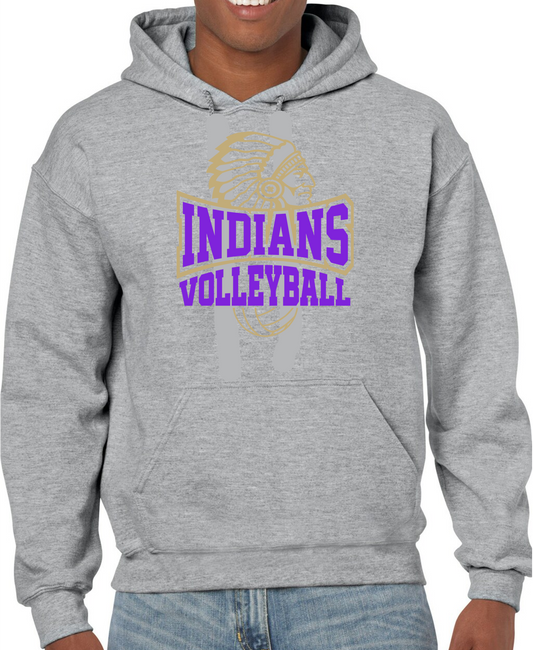EC Middle Volleyball Cotton Hoodie Sweatshirt