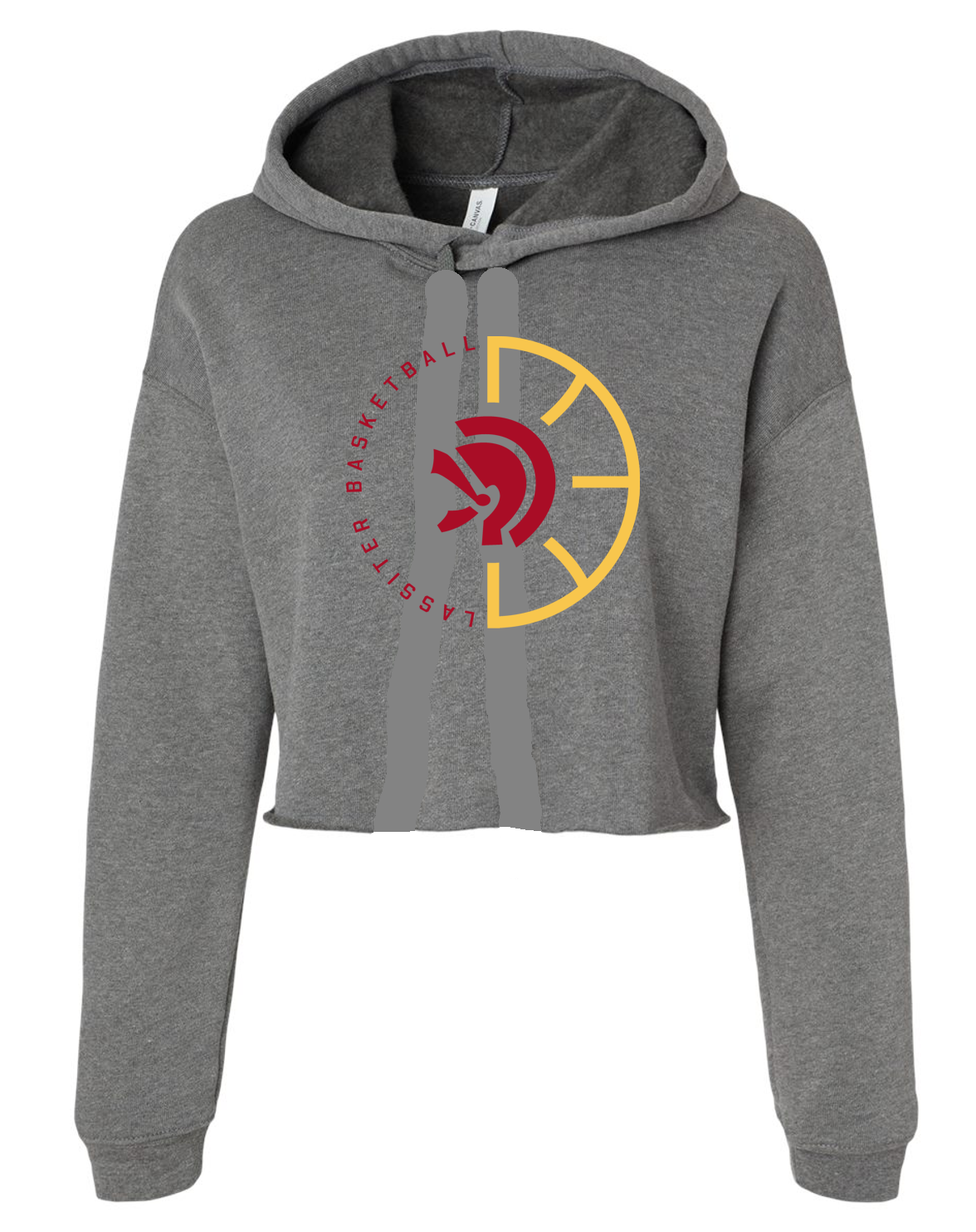 Lassiter Basketball Women's Cropped Hoodie