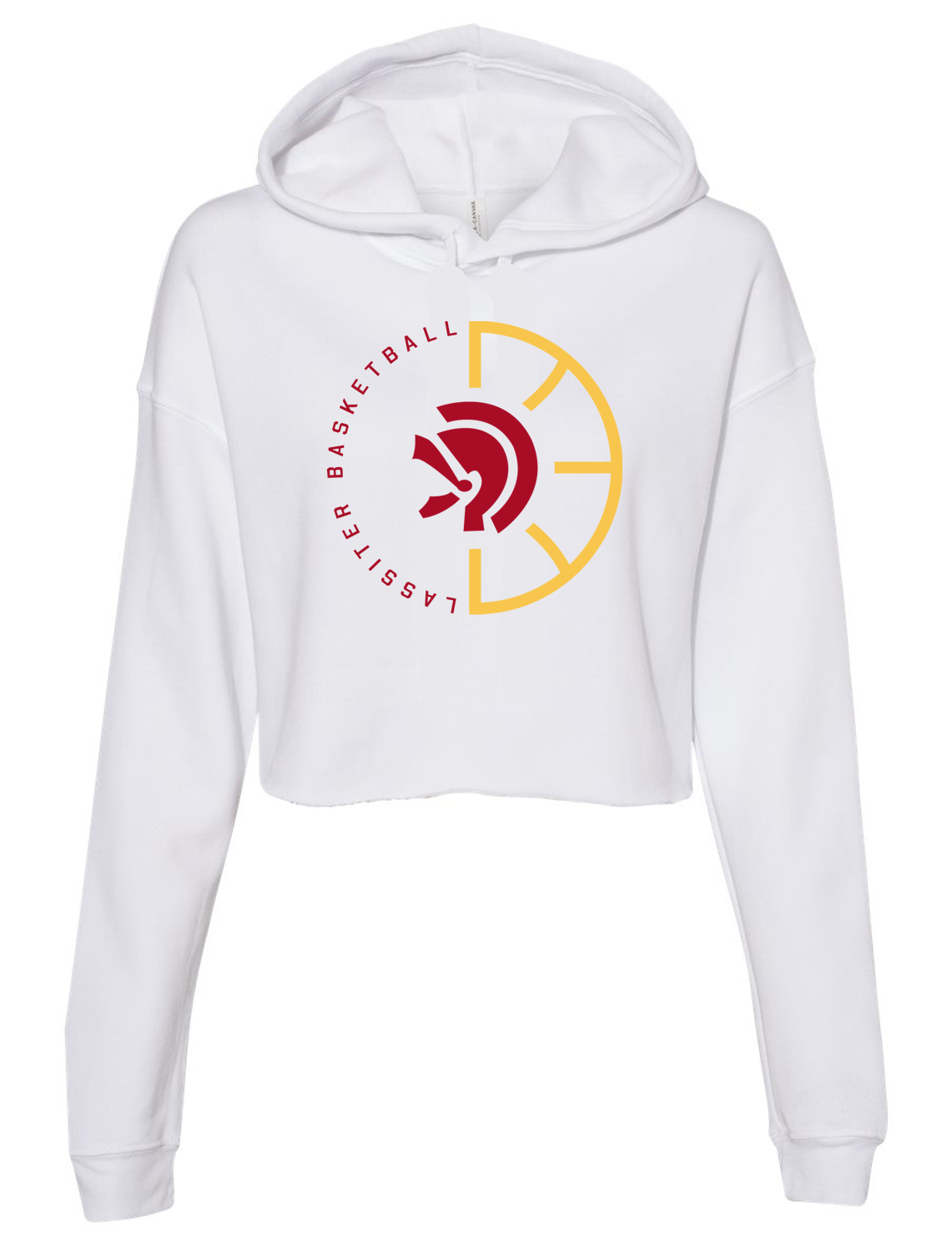 Lassiter Basketball Women's Cropped Hoodie