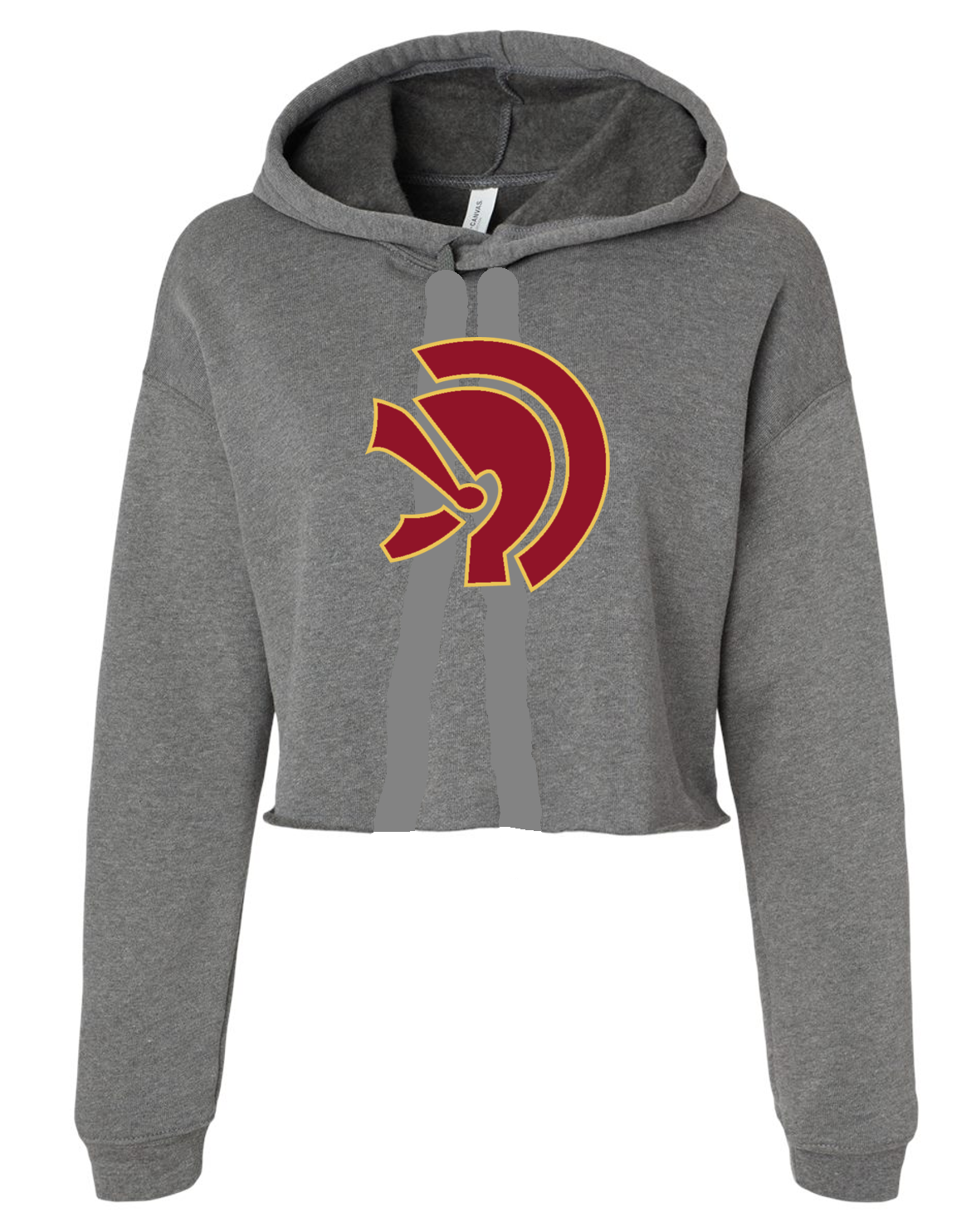 Lassiter Basketball Women's Cropped Hoodie