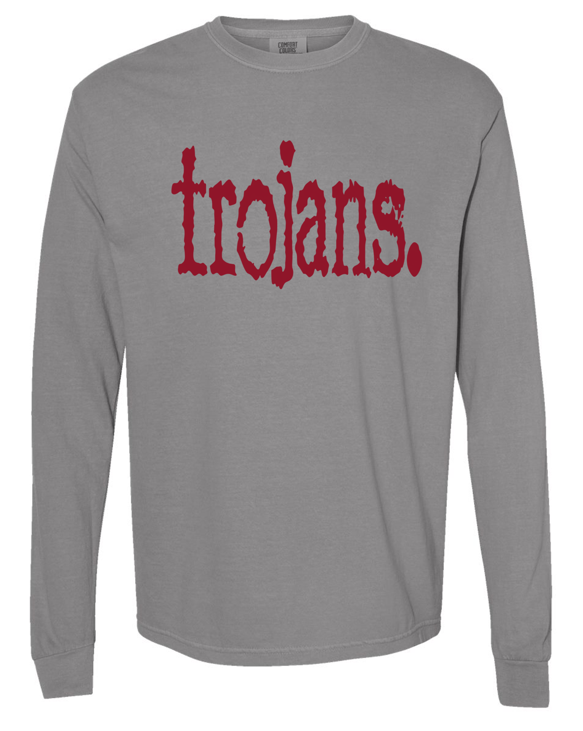 Lassiter Basketball "lowercase" Comfort Colors Adult Long Sleeve T-shirts