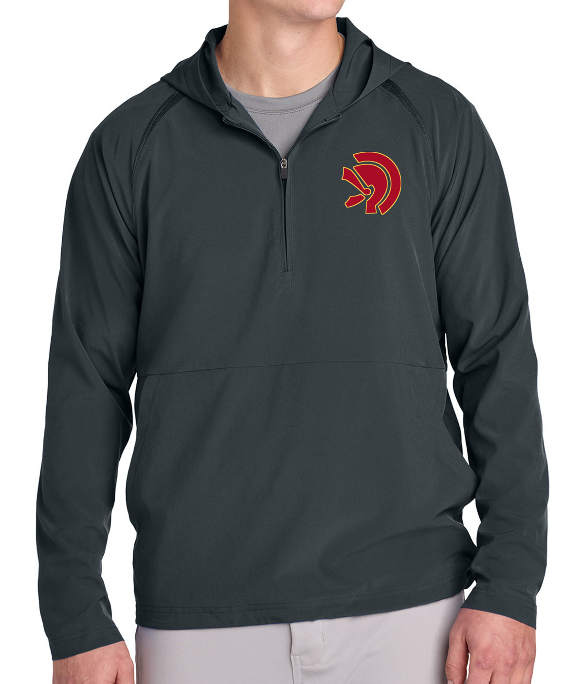 Lassiter Basketball 1/2 Zip Hooded Jacket