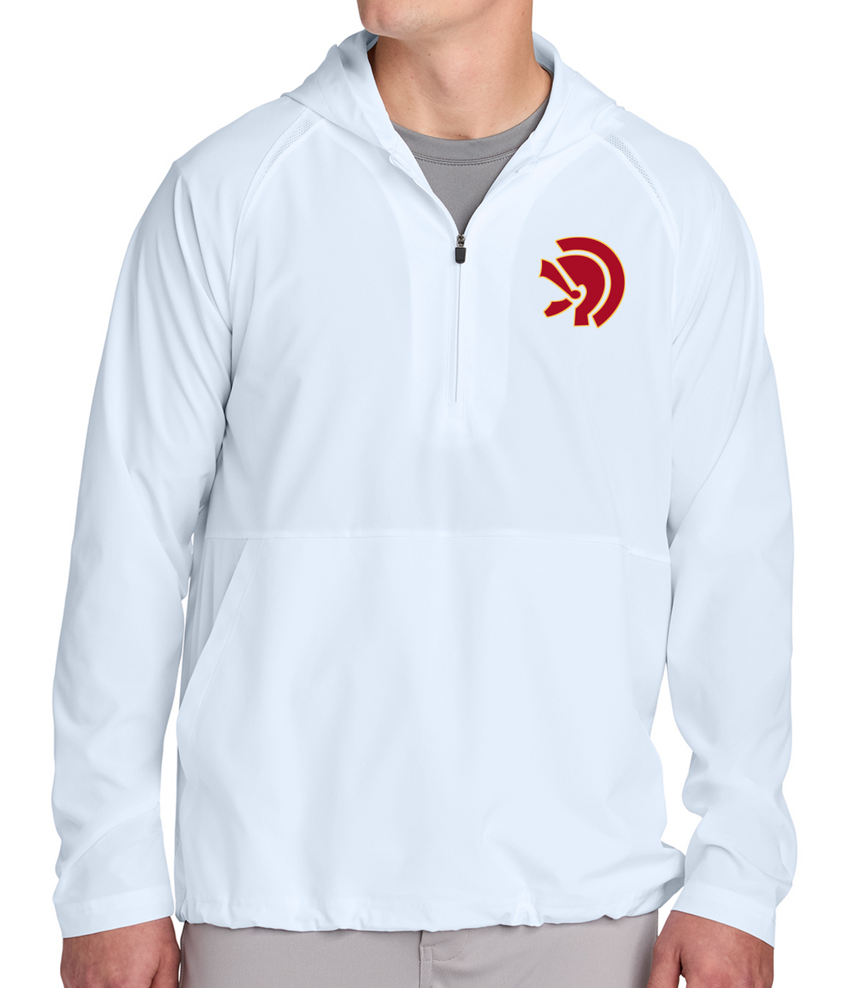 Lassiter Basketball 1/2 Zip Hooded Jacket