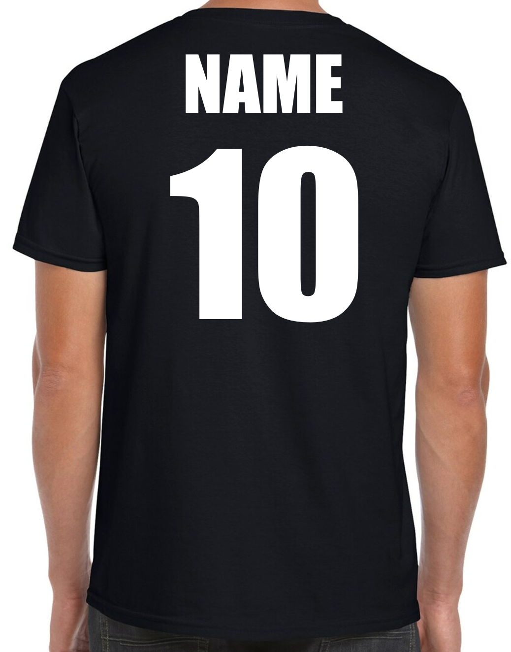 Lady Dawgs Softball Heart Black Short Sleeve Cotton T-shirt w/ Personalization