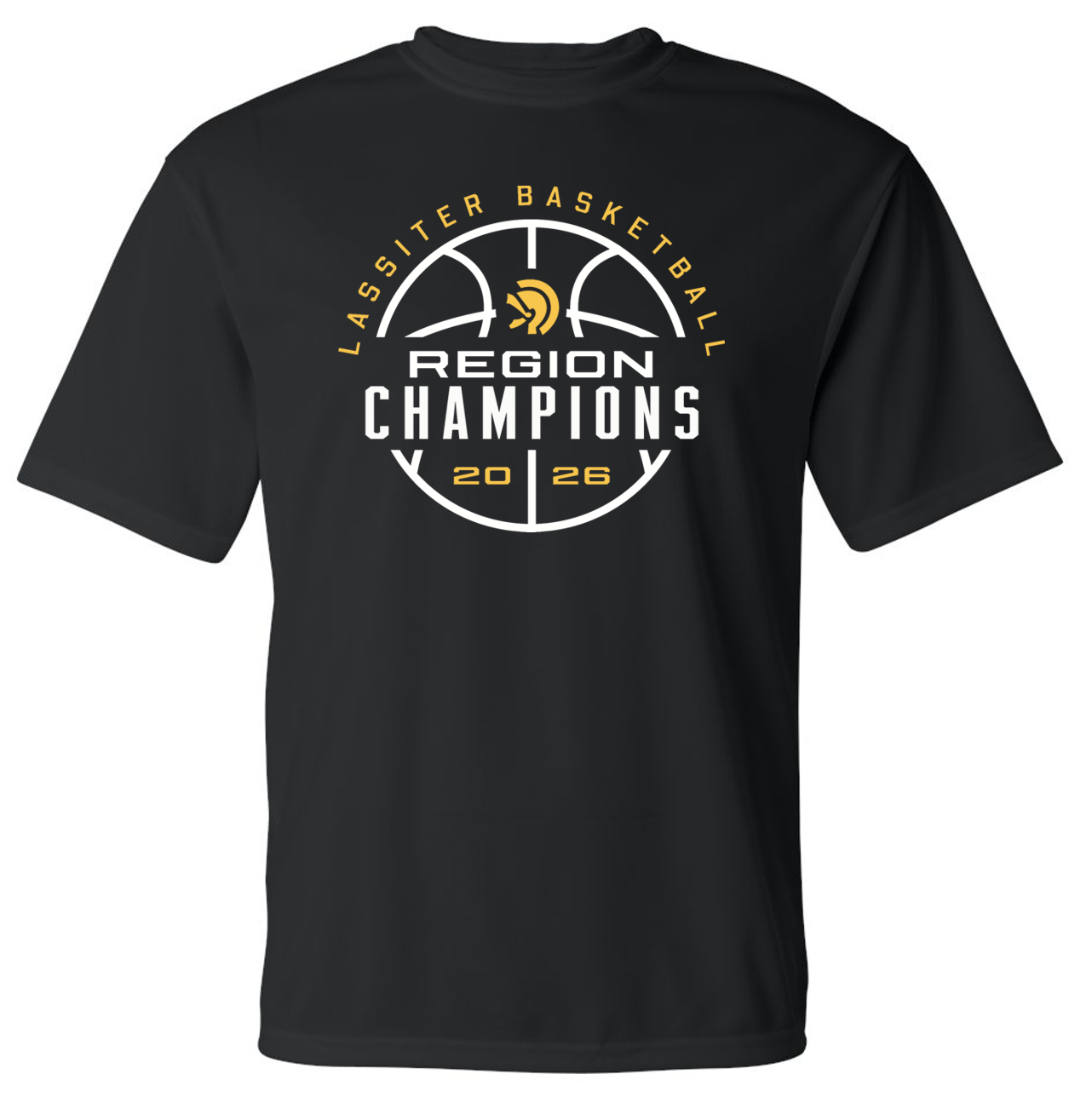 Lassiter Basketball REGION CHAMPIONS Short Sleeve Dri-Fit T-Shirt