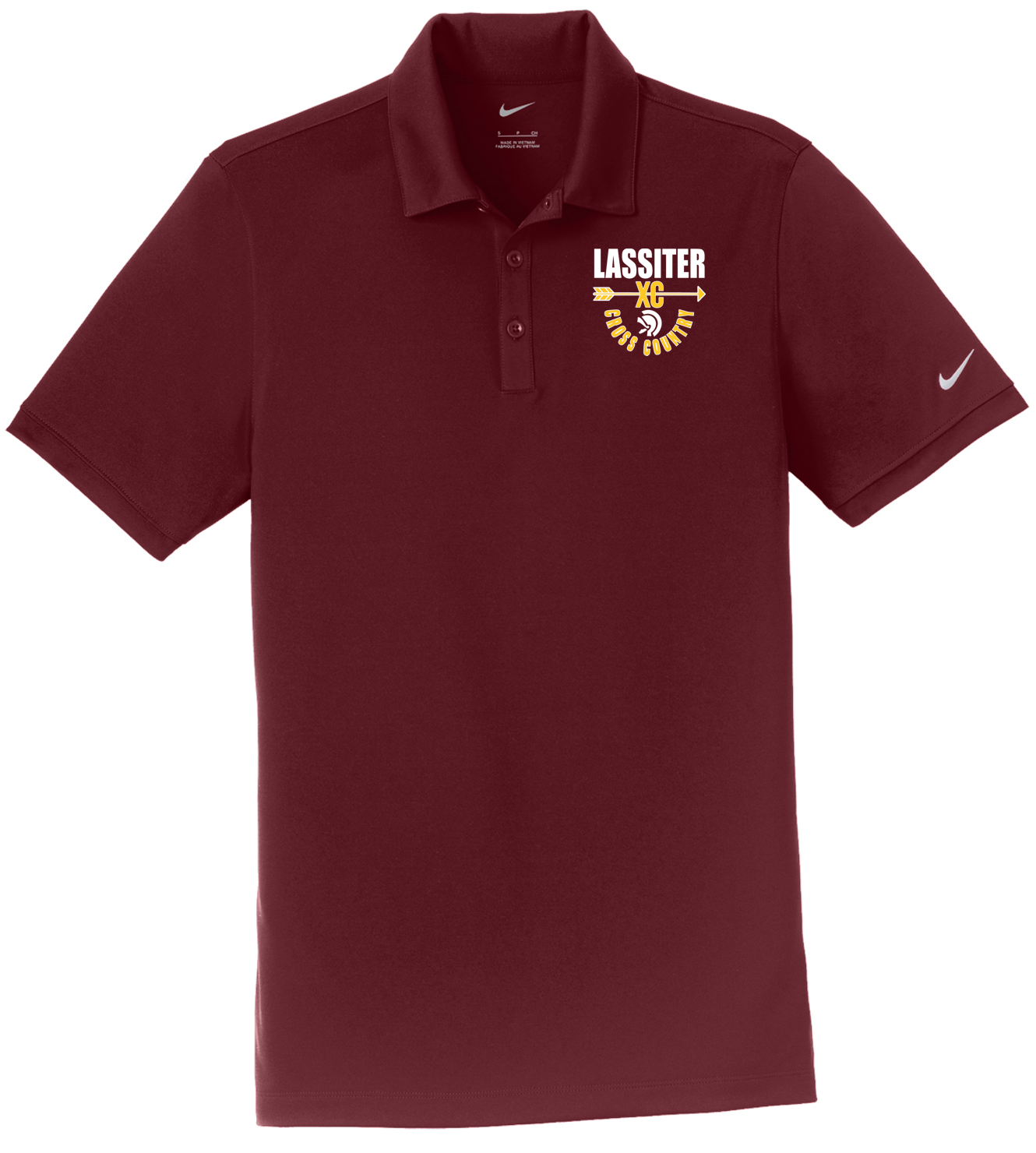 Lassiter Cross Country Nike Adult Polo