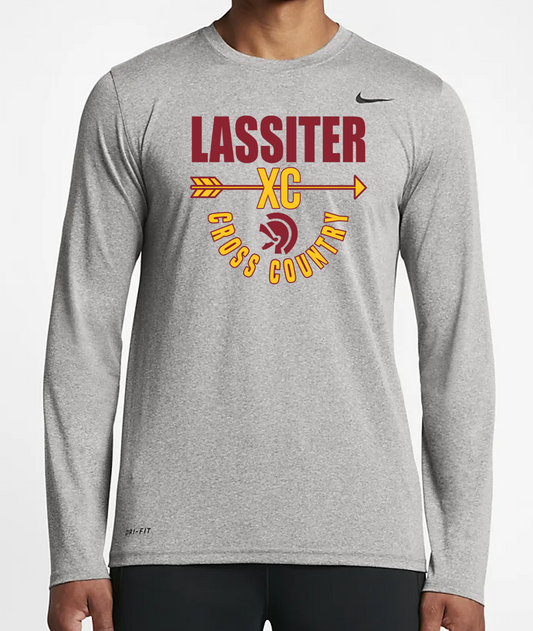Lassiter Cross Country Nike Long Sleeve Dri-Fit T-Shirt