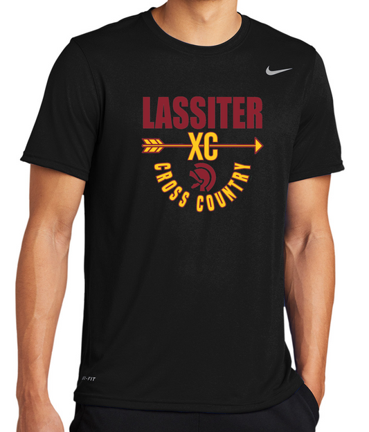 Lassiter Cross Country Nike Short Sleeve Dri-Fit T-Shirt