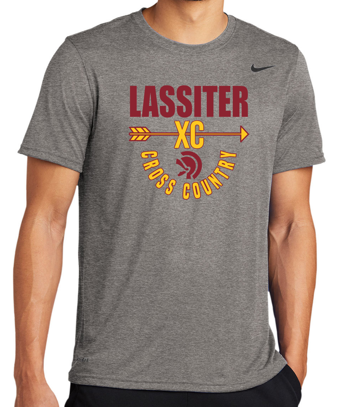 Lassiter Cross Country Nike Short Sleeve Dri-Fit T-Shirt