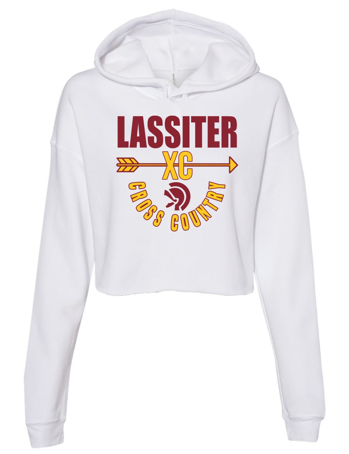 Lassiter Cross Country Women's Cropped Hoodie