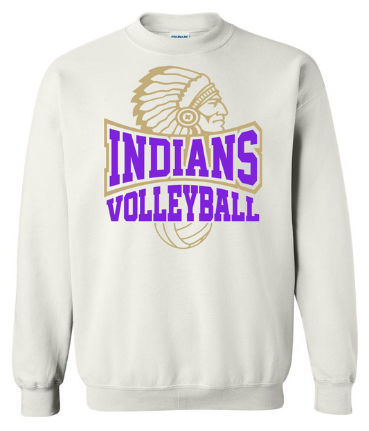 EC Middle Volleyball Crewneck Sweatshirt
