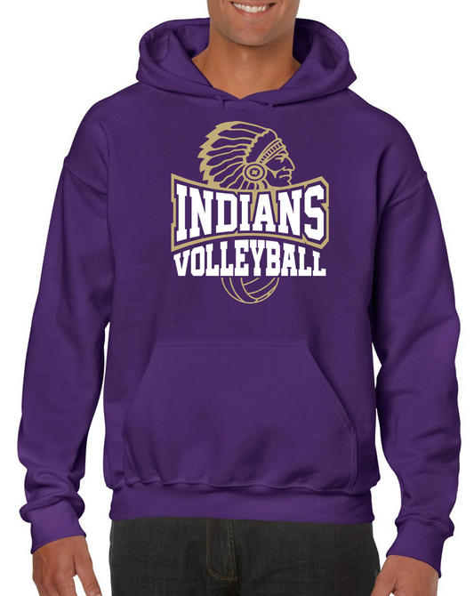 EC Middle Volleyball Cotton Hoodie Sweatshirt