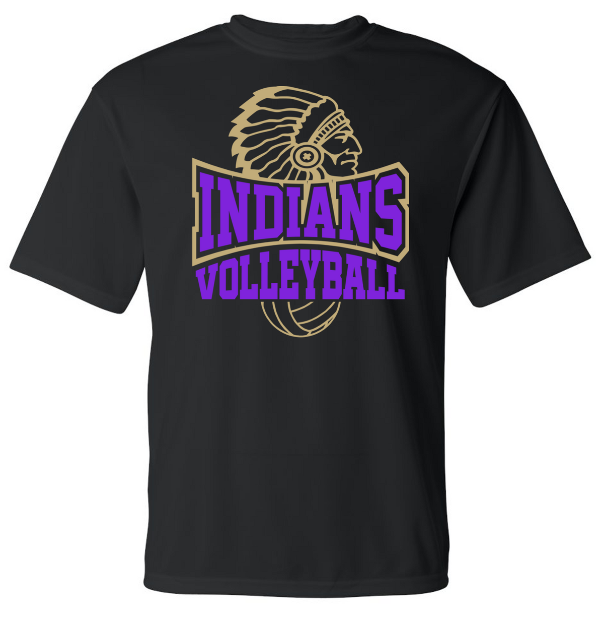 EC Middle Volleyball Short Sleeve Dri-Fit T-Shirt