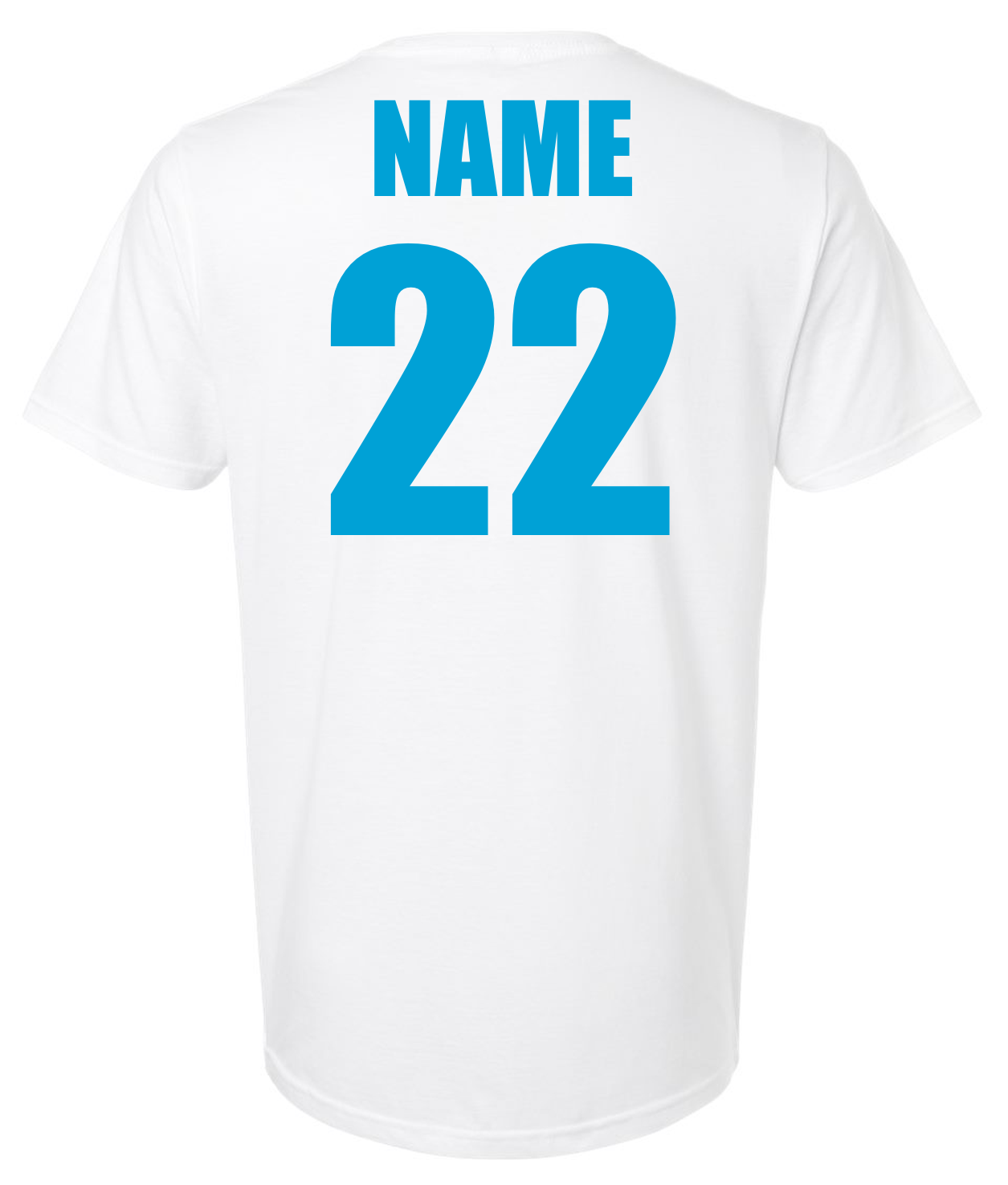Aces Baseball Circle White Short Sleeve Cotton T-shirts w/ Personalization