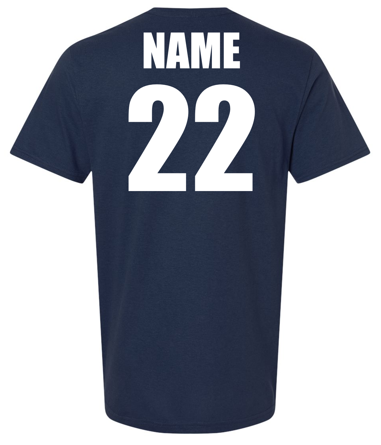 Aces Baseball Diamond Navy Short Sleeve Cotton T-shirts w/ Personalization